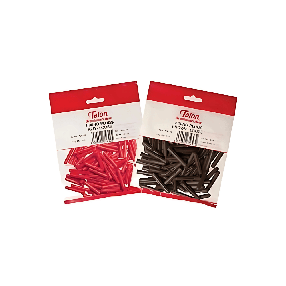 Talon Brown Fixing Plugs (100 Bag Quantity - P3/100)