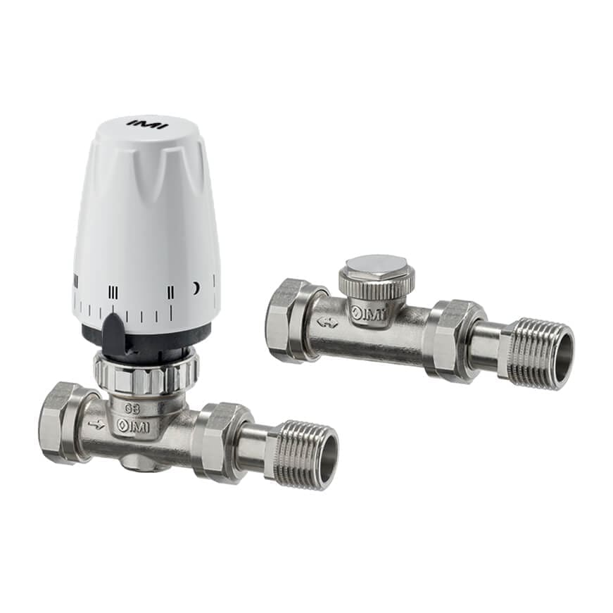 IMI Eclipse 15mm Straight TRV & Lockshield Pack (9690-63.800)