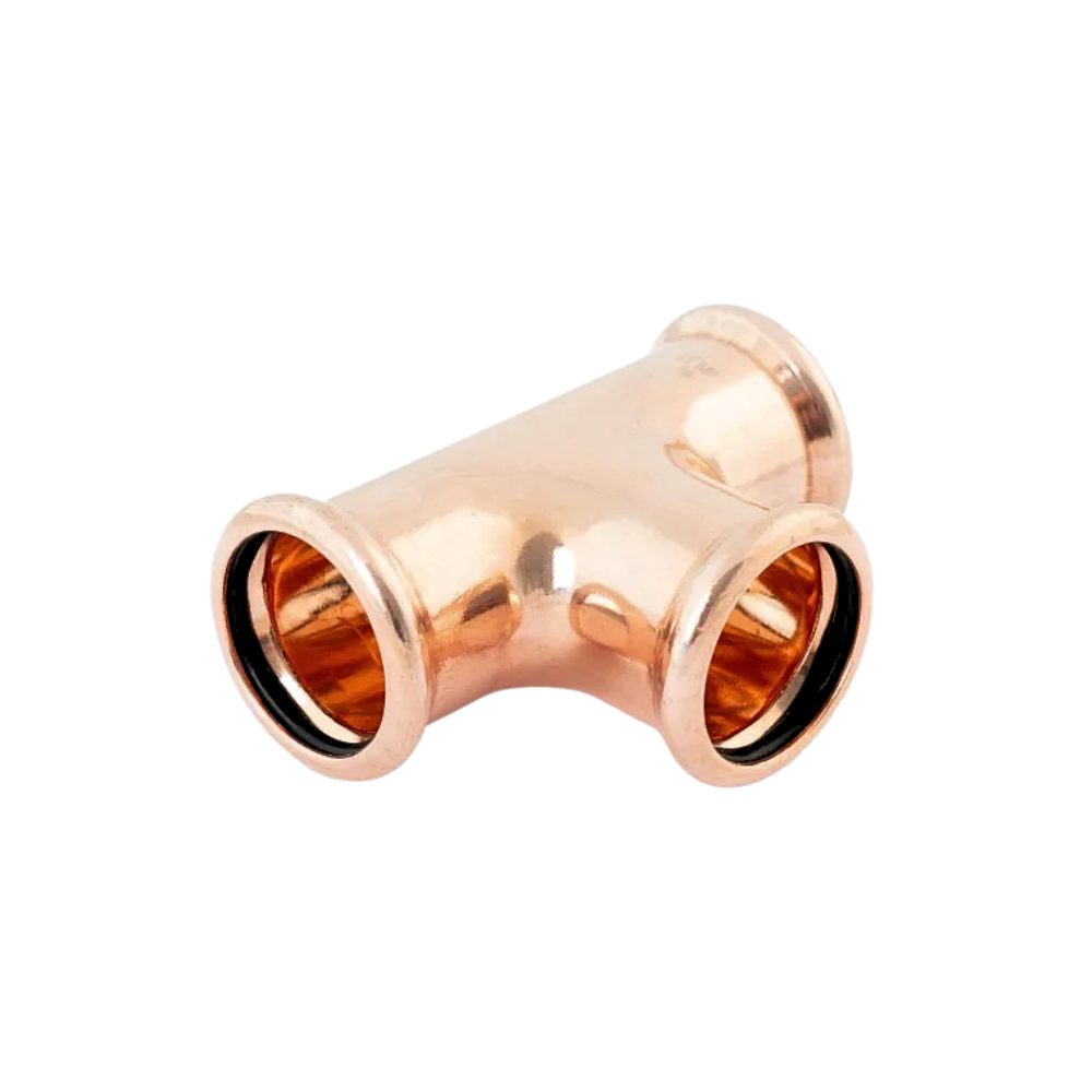 28mm Copper Press Fit Equal Tee (M Press)