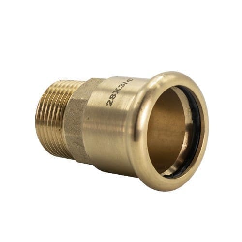15mm Press Fit x 3/4" BSP Male Coupler (M Press)