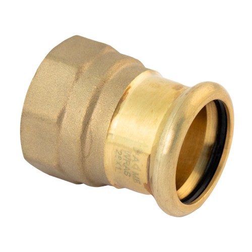 28mm Press Fit x 1" BSP Female Coupler (M Press) | Pirate Heating Supplies