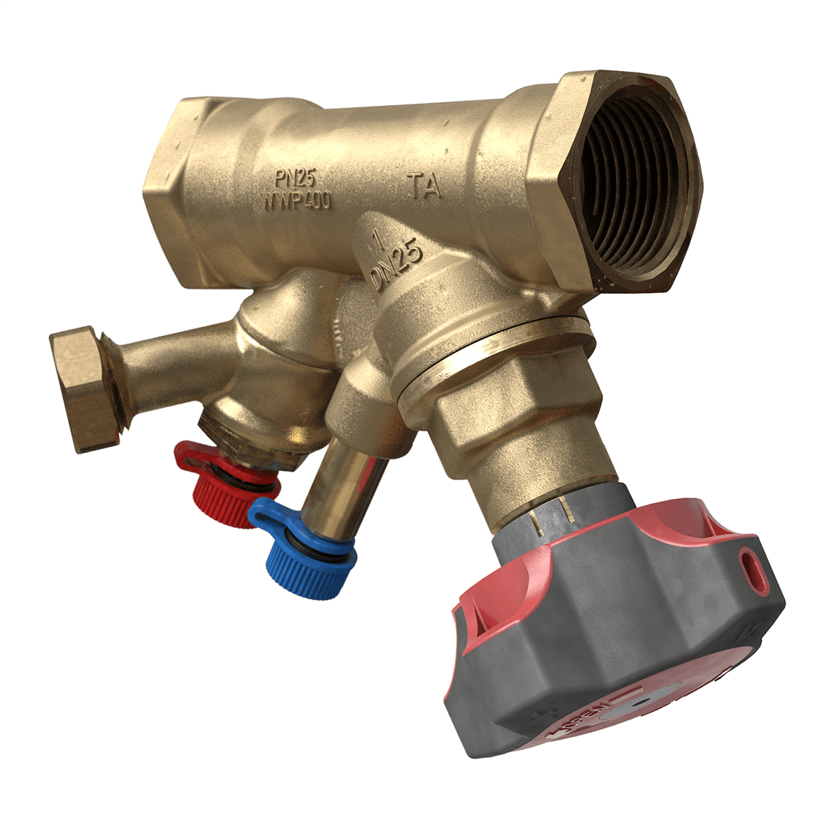 IMI MD60 STAD 42mm Balancing Valve With Drain DN40 BSP F (52851640)