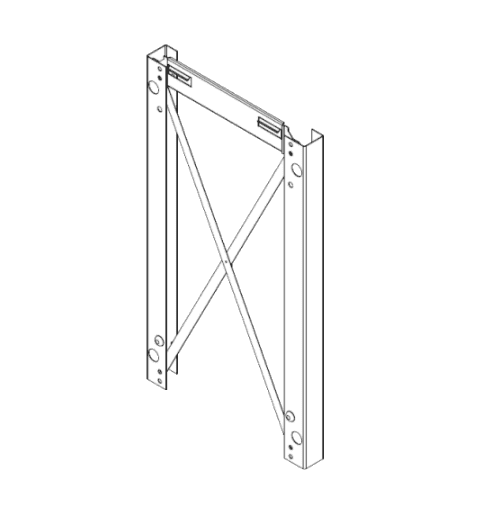 Viessmann Vitodens 100-W Rear Pipework Spacer Frame (7786482)K05677