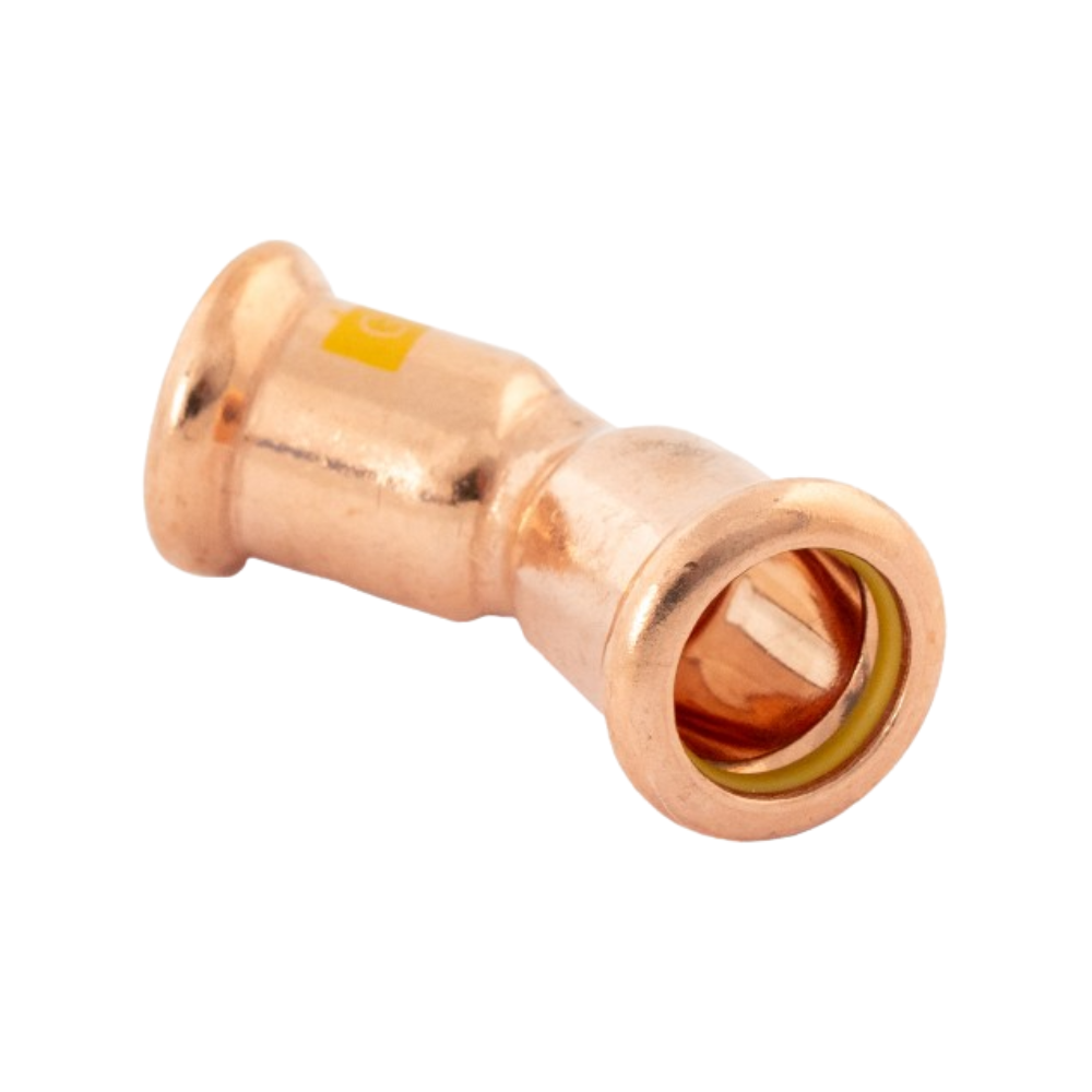28mm Gas Copper Press Fit 45° Obtuse Elbow (M Press)