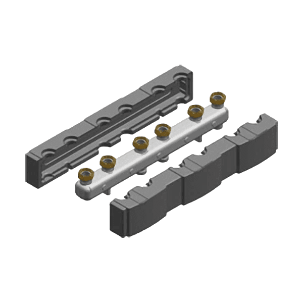 Viessmann Manifold for 3 Divicons (3/4 or 1") (7460643)