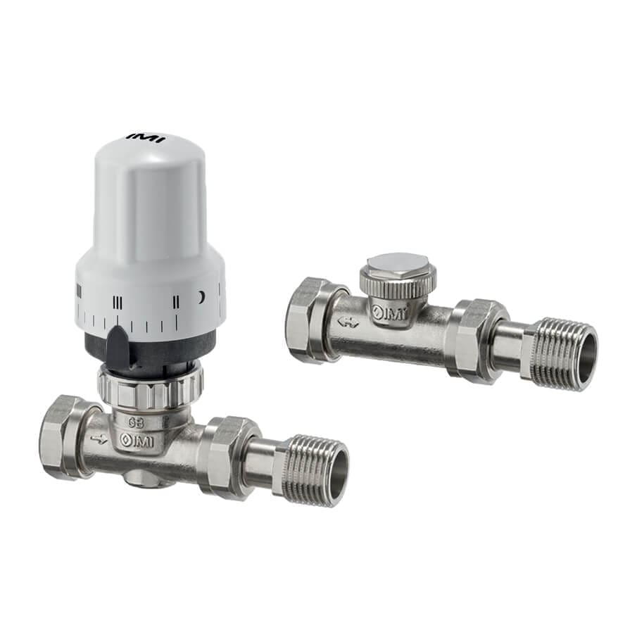 IMI Calypso 15mm Straight TRV & Lockshield Pack (9690-62.800)