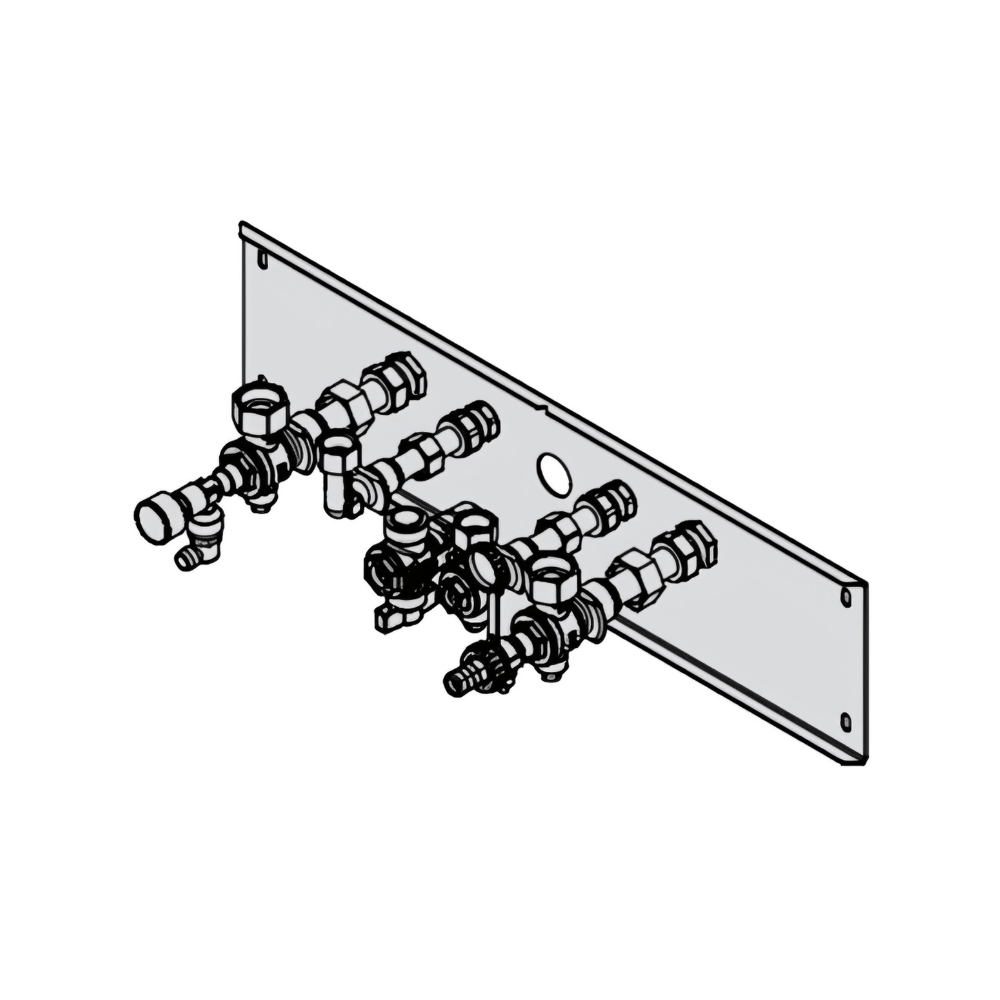 Viessmann Vitodens 200-W System Flush Mounting Valves/Fittings Pack (7690555) ZK046700