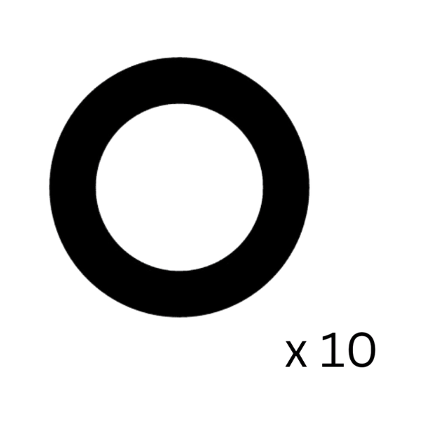 Primary Pro Sealing Ring 35mm/19mm Insulation (10pk) AS36