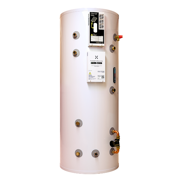 Mixergy Solar X 180 Litre Direct Slimline Unvented Smart Cylinder (MX-180-ELE-475-PVE)