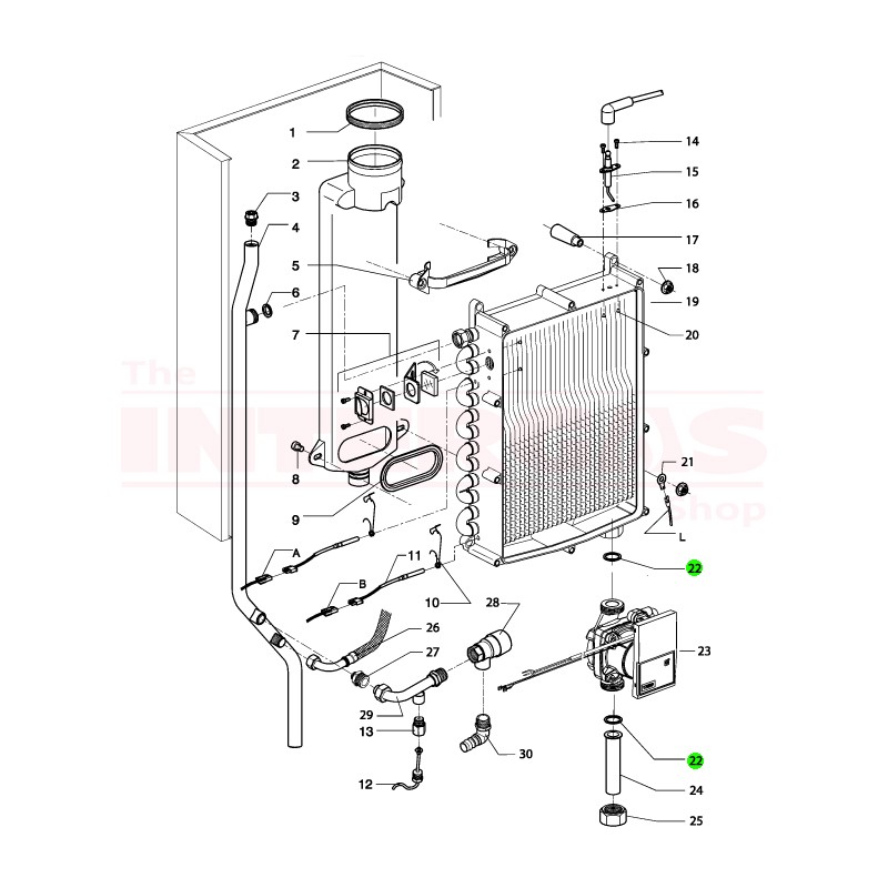 Intergas Pump Washer (875567)
