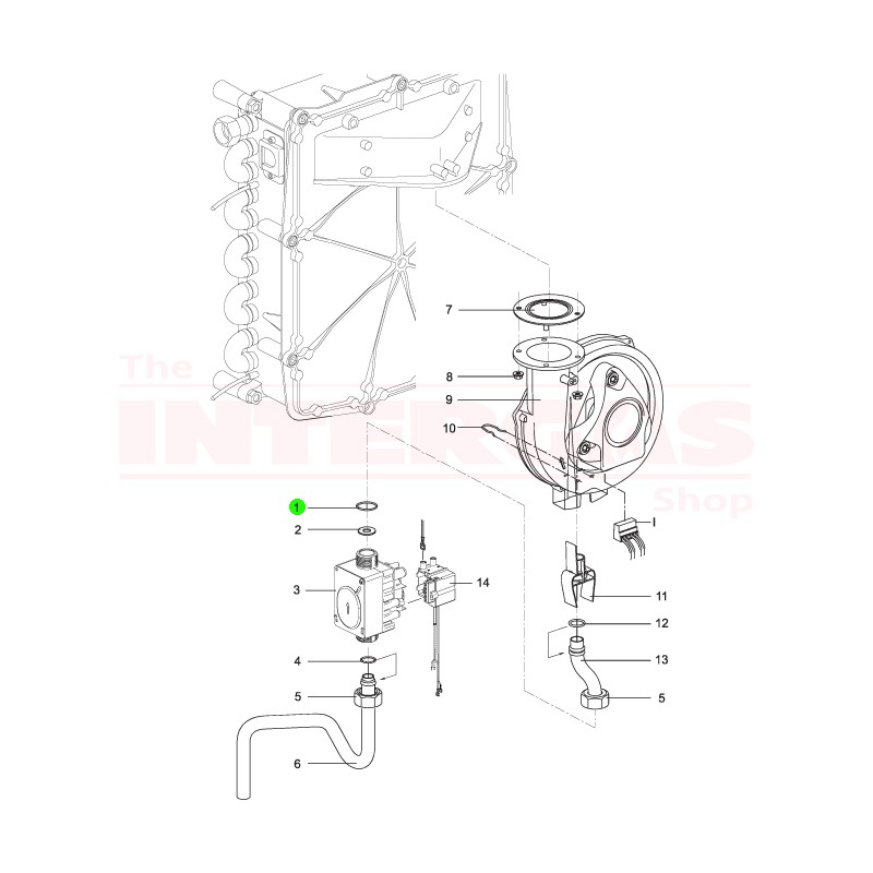 Intergas Gas Valve O-Ring Seal 19x2 (875827)