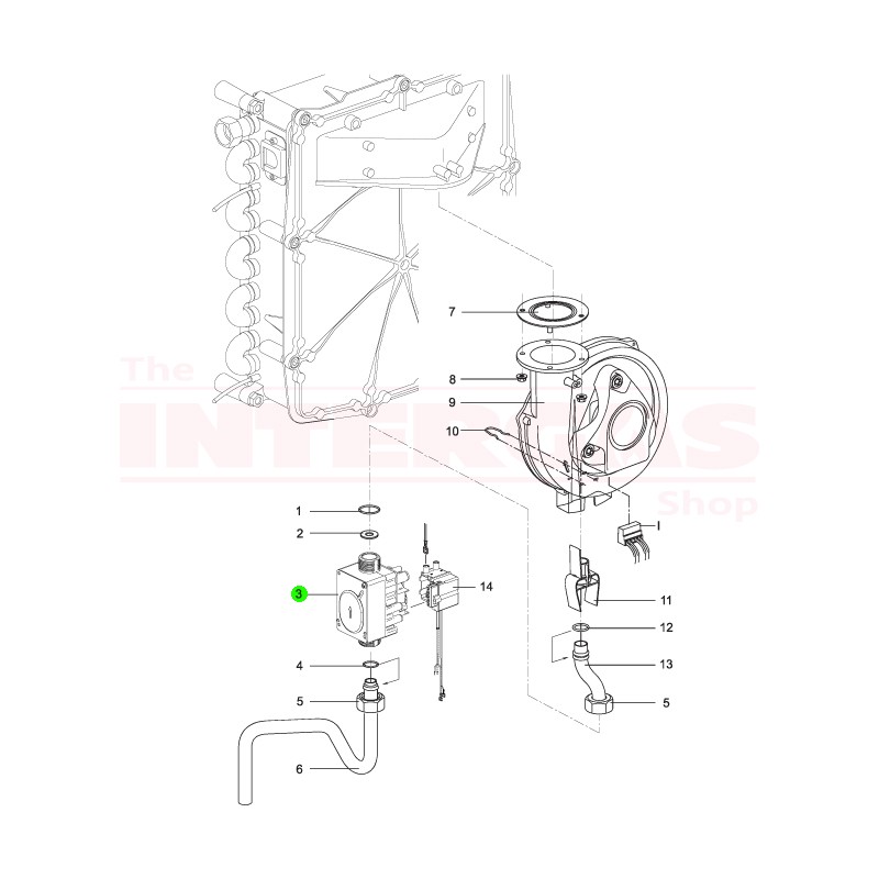 Intergas Smart Gas Valve Siemens VGU76S (801597)