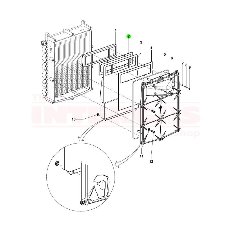 Intergas Burner Sealing Gasket (877847)
