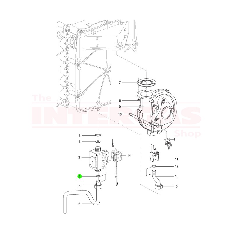 Intergas Natural Gas Restrictor Ring 620 (829387)