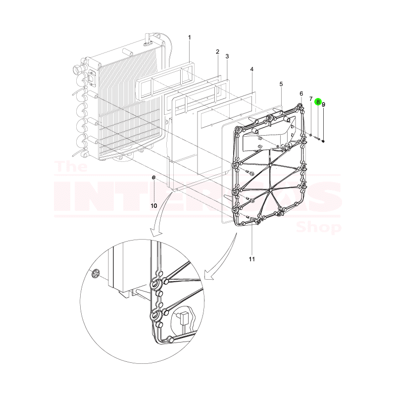 Intergas Burner Screw (362267)