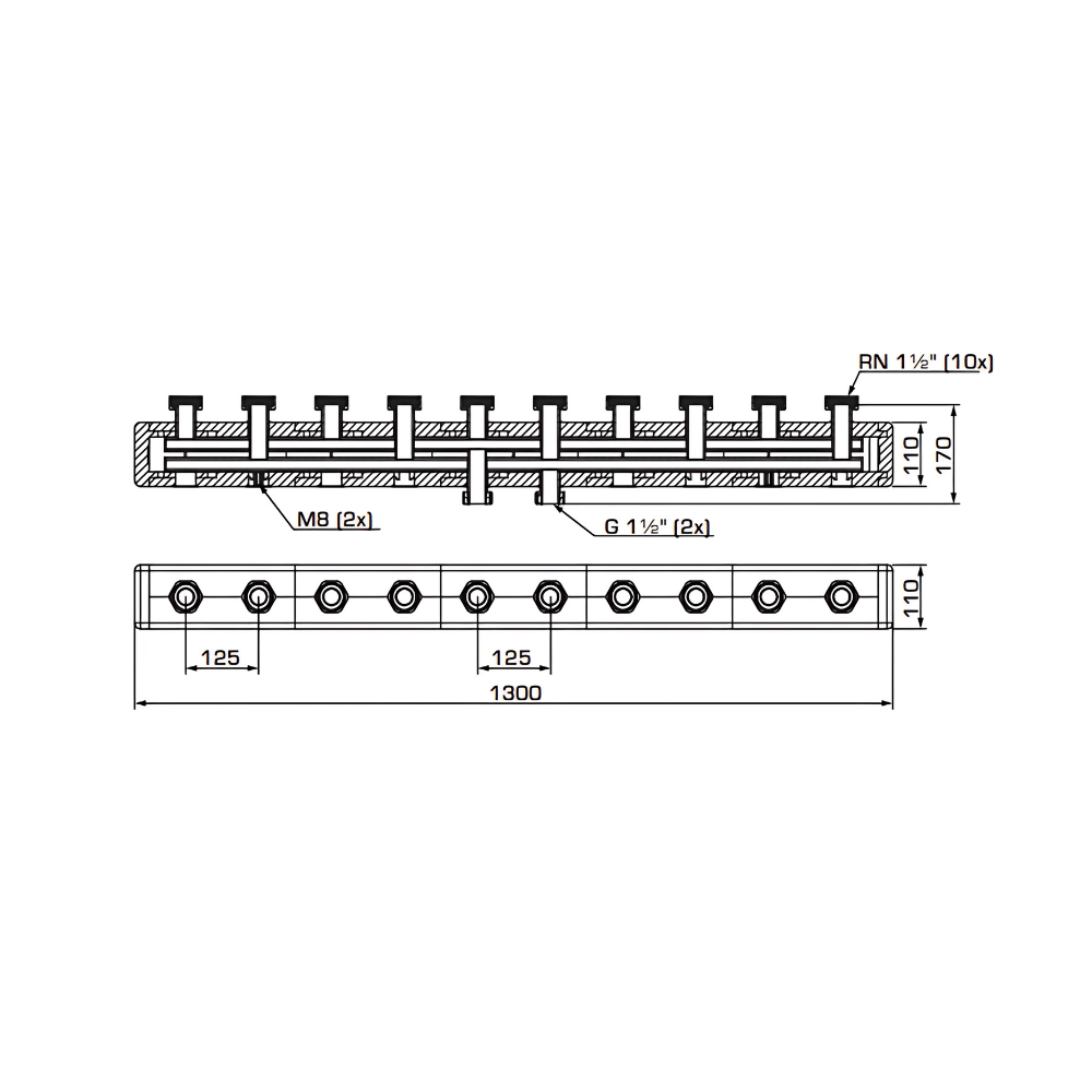 ESBE GMA451 Manifold for Pump Group (66001500) - Image 2