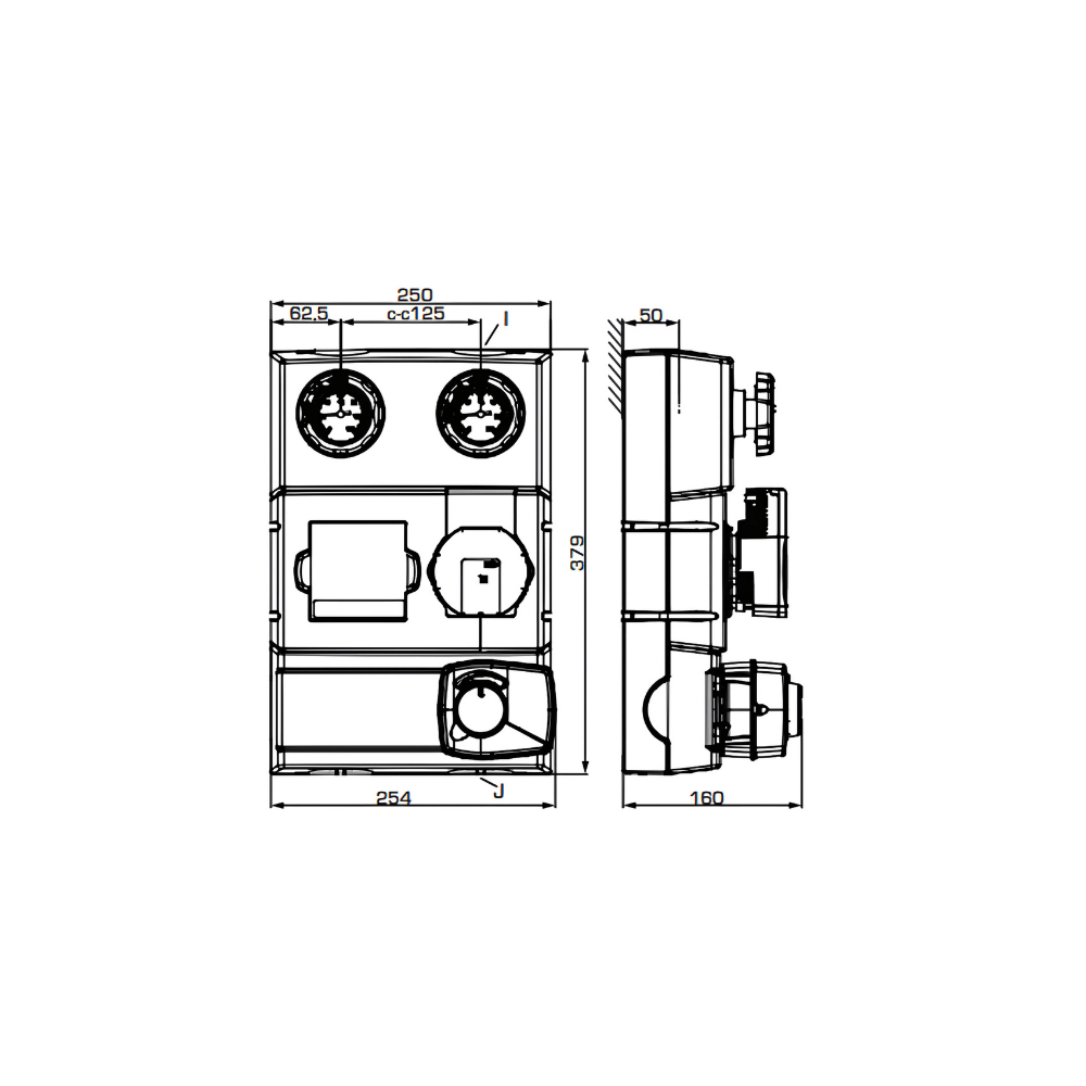 ESBE GRA211 DN25 Wilo PARA 25/6 Pump Group (61042100) - Image 2