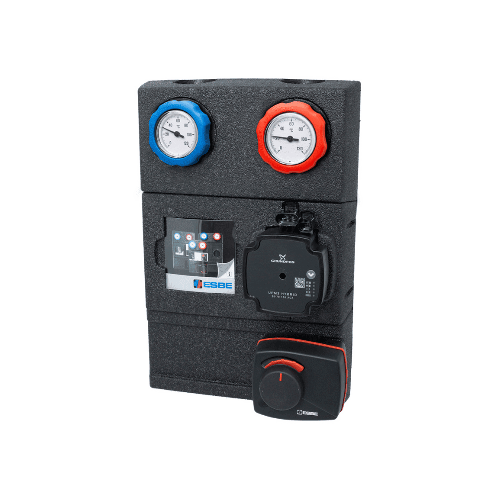 ESBE GRA212 DN25 Grundfos UPM3 AUTO 25-50 Pump Group (61042300)