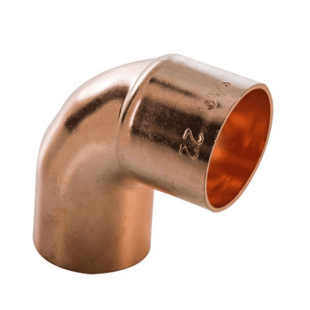 35mm Copper End Feed 90° Street Elbow