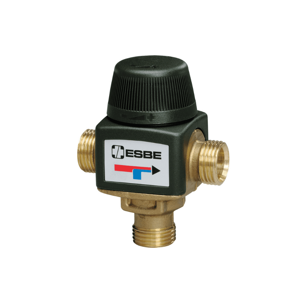 ESBE VTA312 Thermostatic Mixing Valve 1/2" BSP Male 1.2 Kvs (31050200)