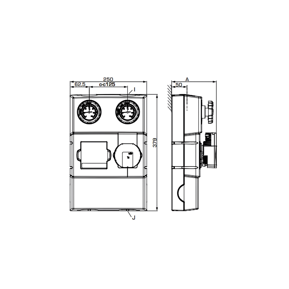 ESBE GDA211 DN25 Wilo PARA 25/6 Pump Group (61001100) - Image 2