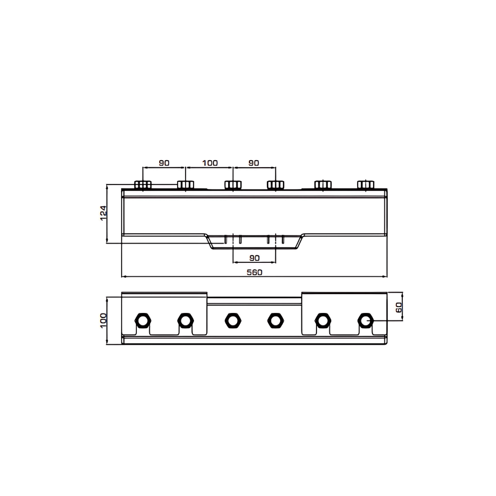 ESBE GMA331 Separator Manifold for Pump Group (66000600) - Image 2