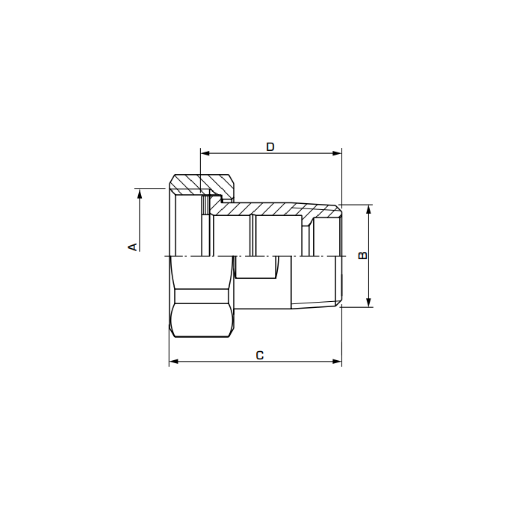 ESBE 36552300 Screw Connection Set for Externally Threaded Valves - Image 2
