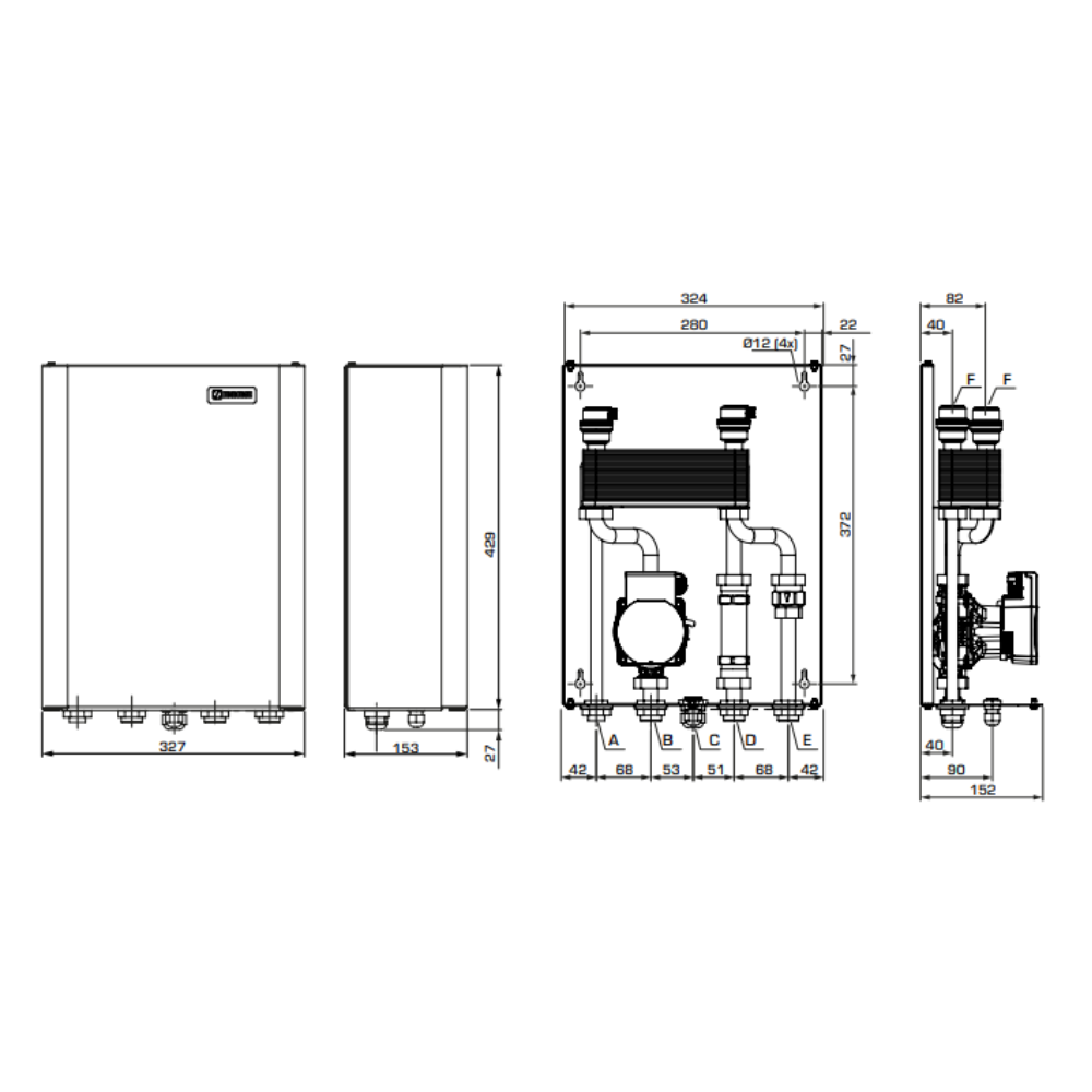 ESBE SKP100 30kW Pump Separation Unit (62000100) - Image 2
