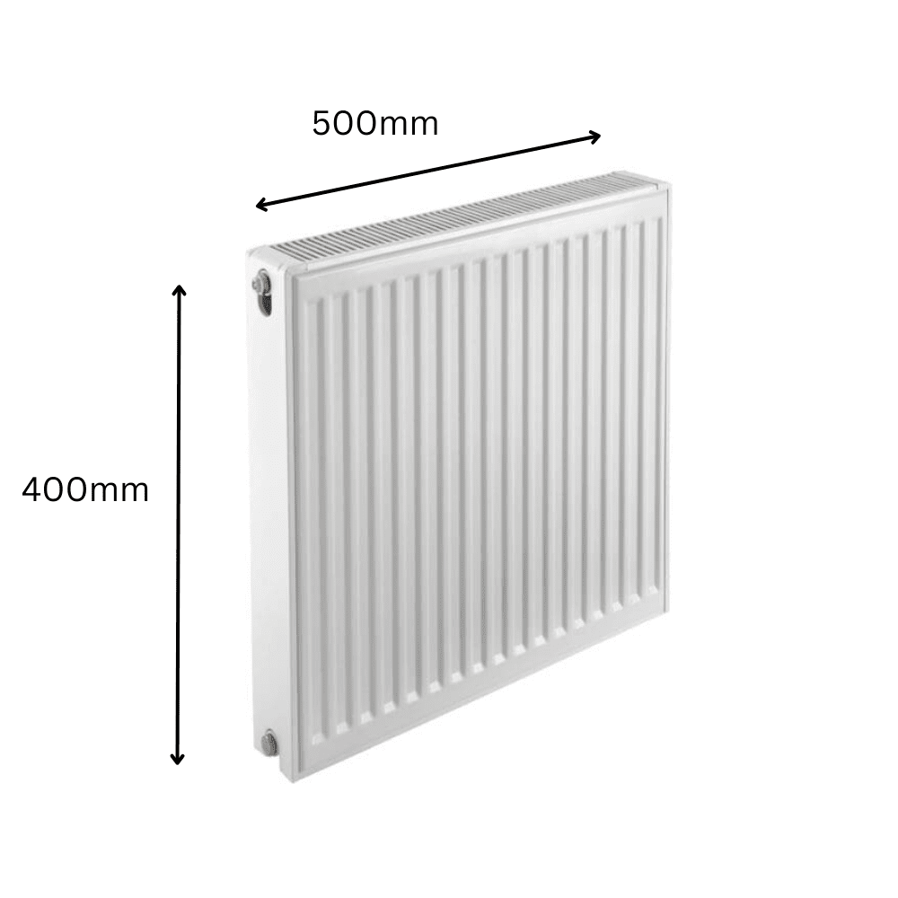 Prorad Double Panel Single Convector Radiator 400mm x 500mm (Type 21/P+)