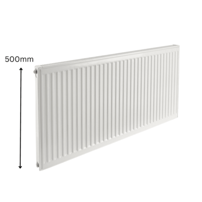 500mm High Radiators