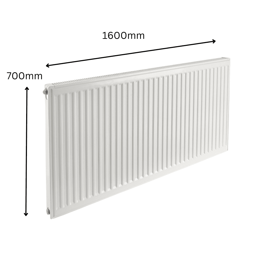 Prorad Single Convector Radiator 700mm x 1600mm (Type 11/ K1)