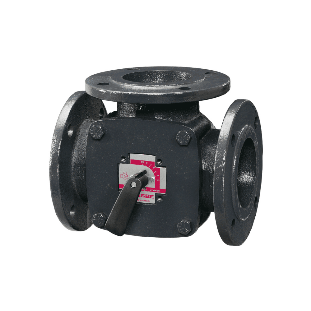 ESBE Series 3F 65 3-Way Flanged Iron Valve DN65 90 Kvs (11100800)