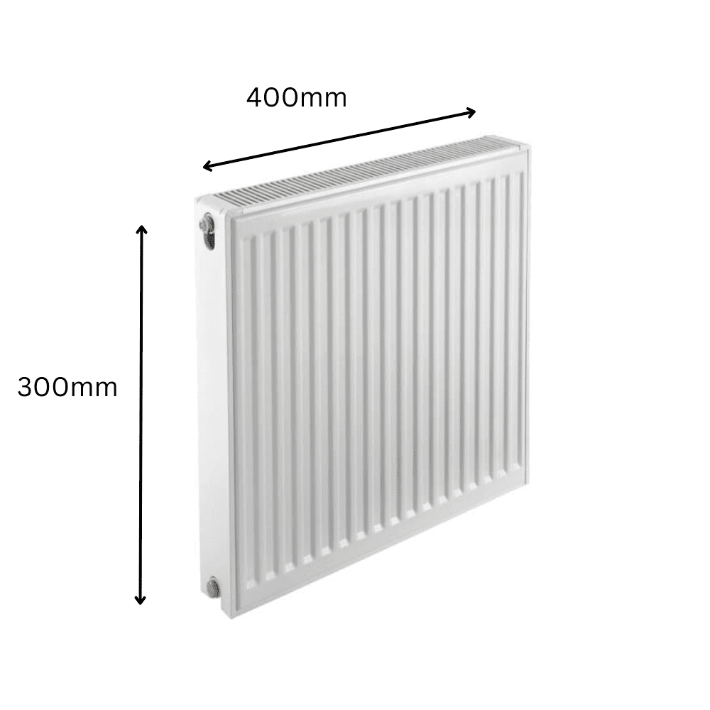 Prorad Double Convector Radiator 300mm x 400mm (Type 22/K2)
