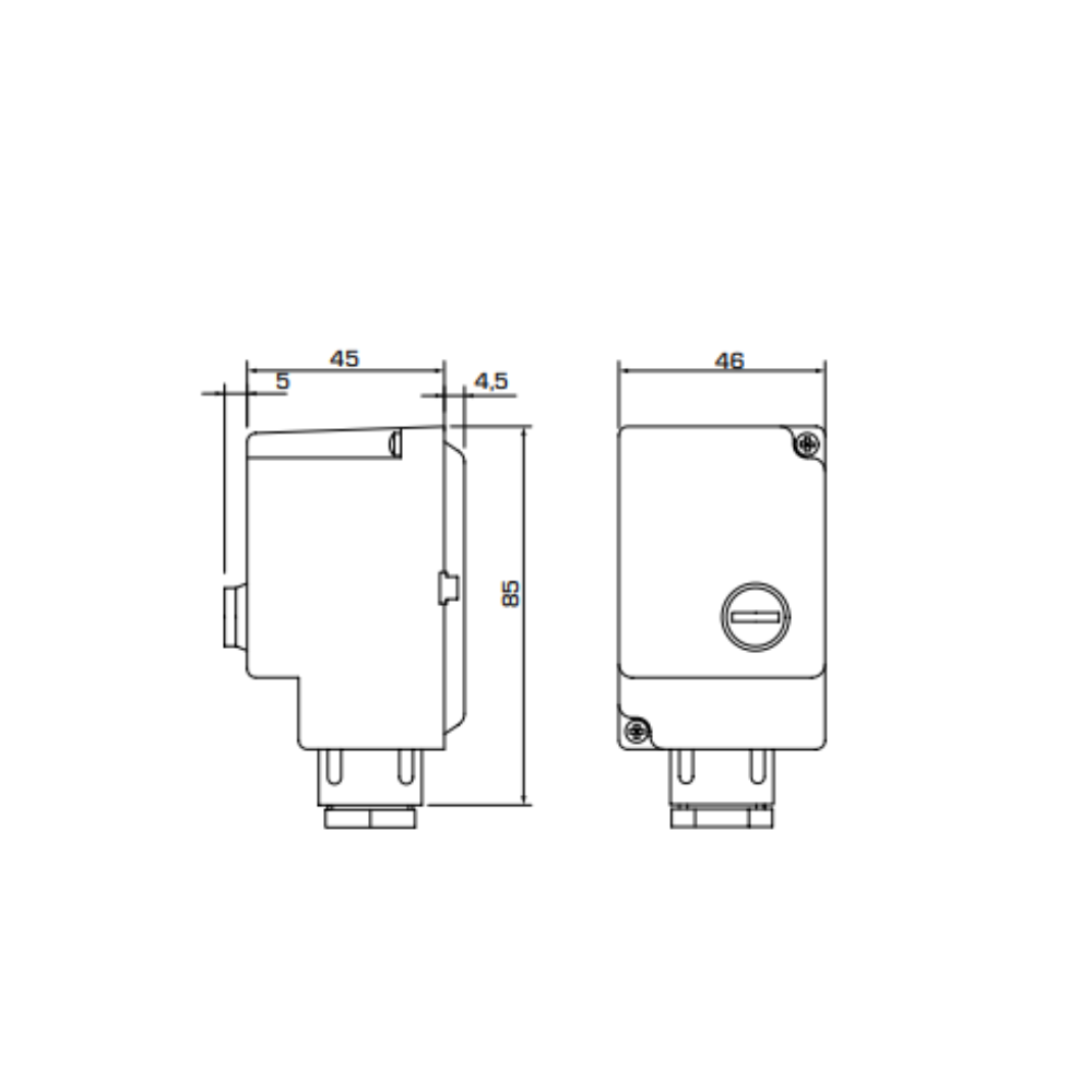 ESBE TSA121 Contact Thermostat 40-70°C 230V (86900100) - Image 2