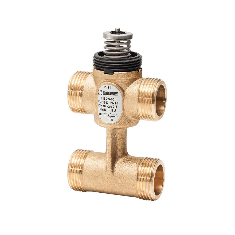 ESBE VLG142 G1/2" Fan Coil Valve 0.25 Kvs (21502100)