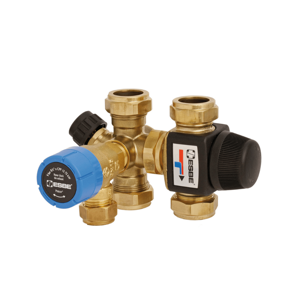 ESBE VMB423 35-60°C 15mm Compression Valve Manifold (31502600)