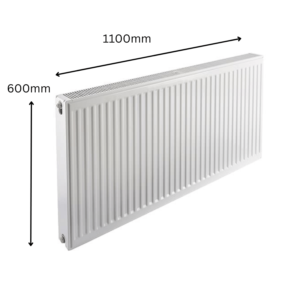 Prorad Double Convector Radiator 600mm x 1100mm (Type 22/K2)
