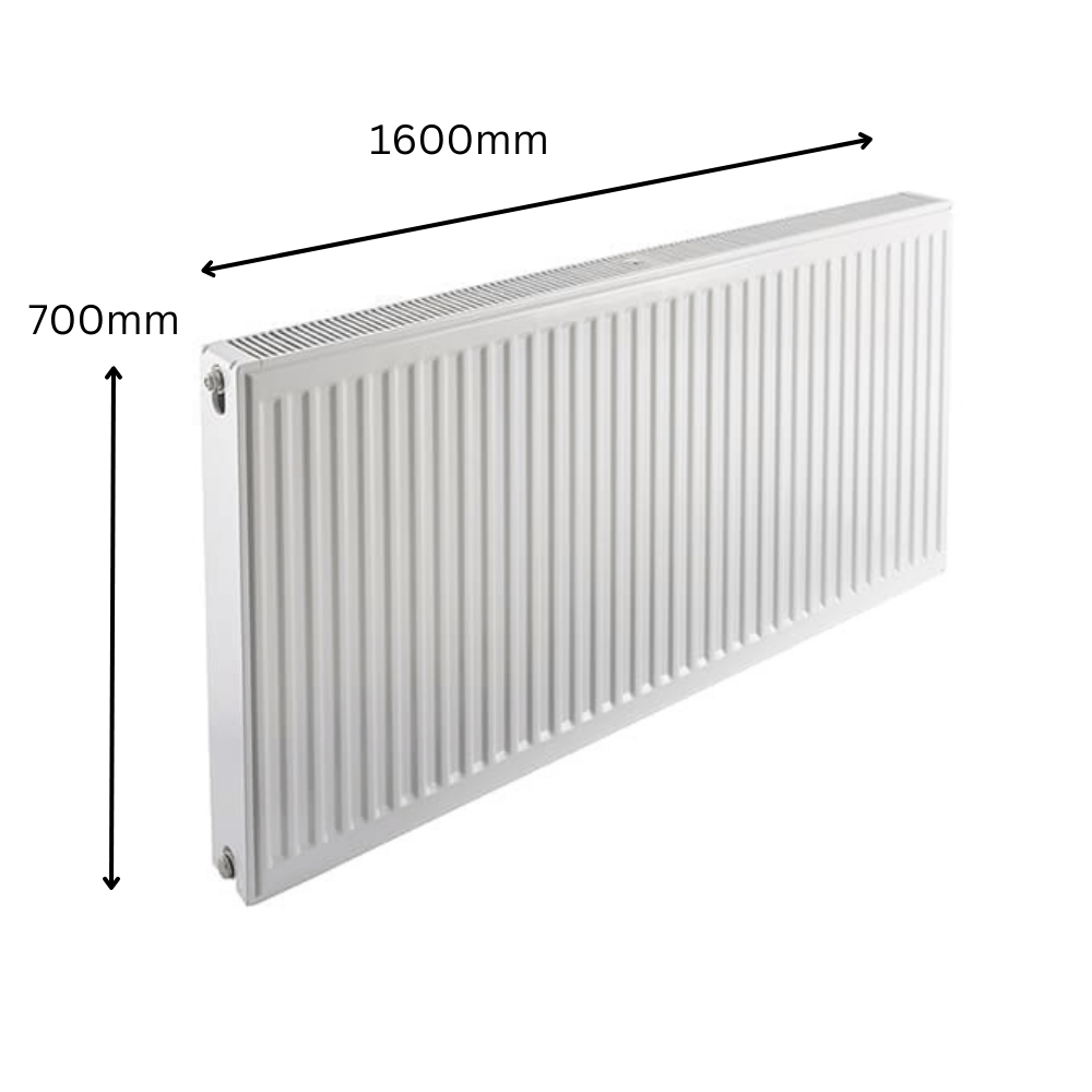 Prorad Double Convector Radiator 700mm x 1600mm (Type 22/K2)