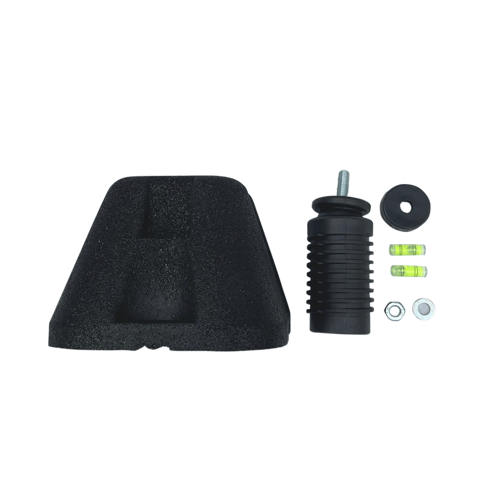 Adjustable Rubber Heat Pump Feet (4 Pack) - Image 3