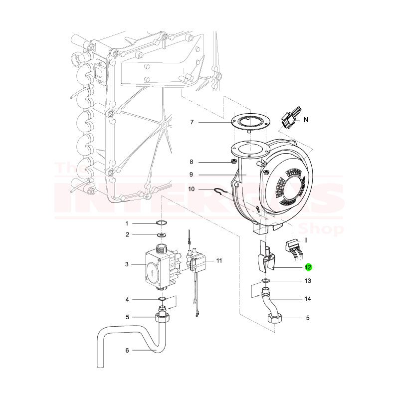Intergas Gas Air Module 362 (829527)