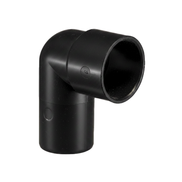 32mm Solvent Weld M/F 1 1/4" 90 Elbow Black